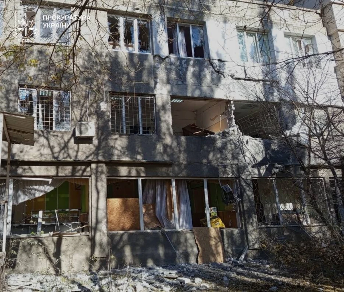 The aftermath of the attack