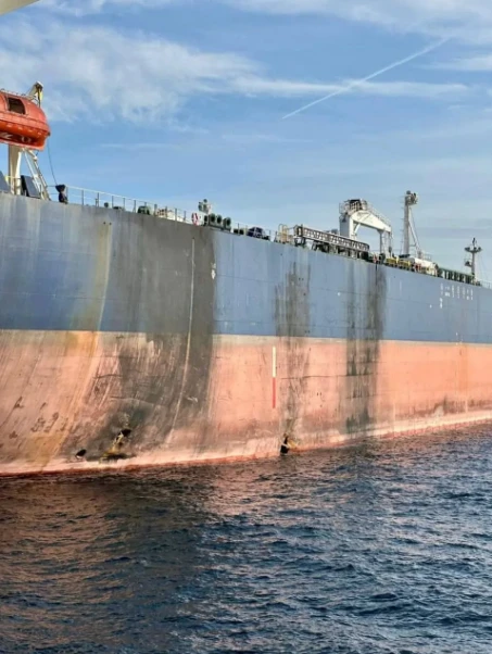 Танкер Virat после поражения