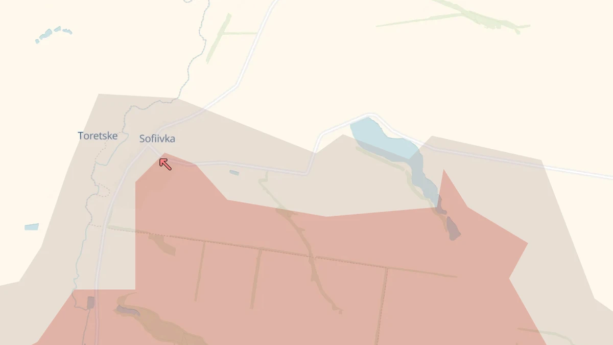 Novopavlivka on the map