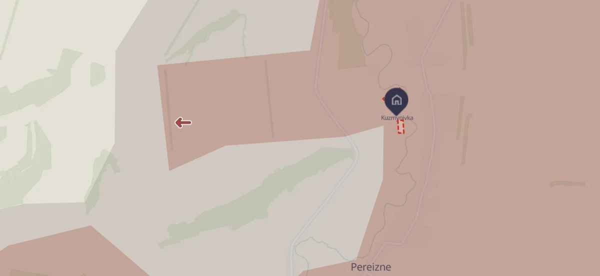 The villages of Kuzmynivka