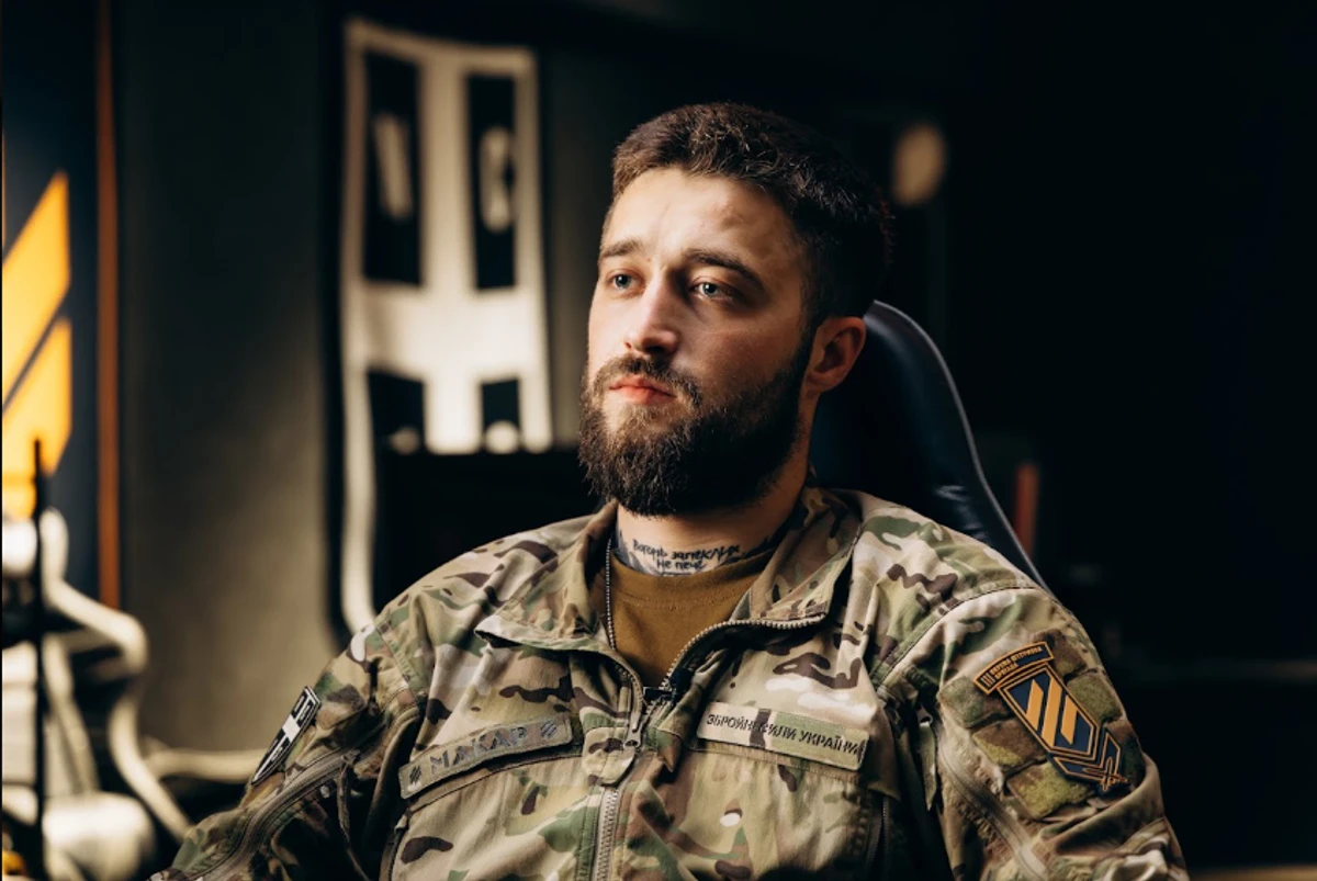 Mykola Zinkevych, call sign Makar Commander of the NC13 Strike UGV Unit