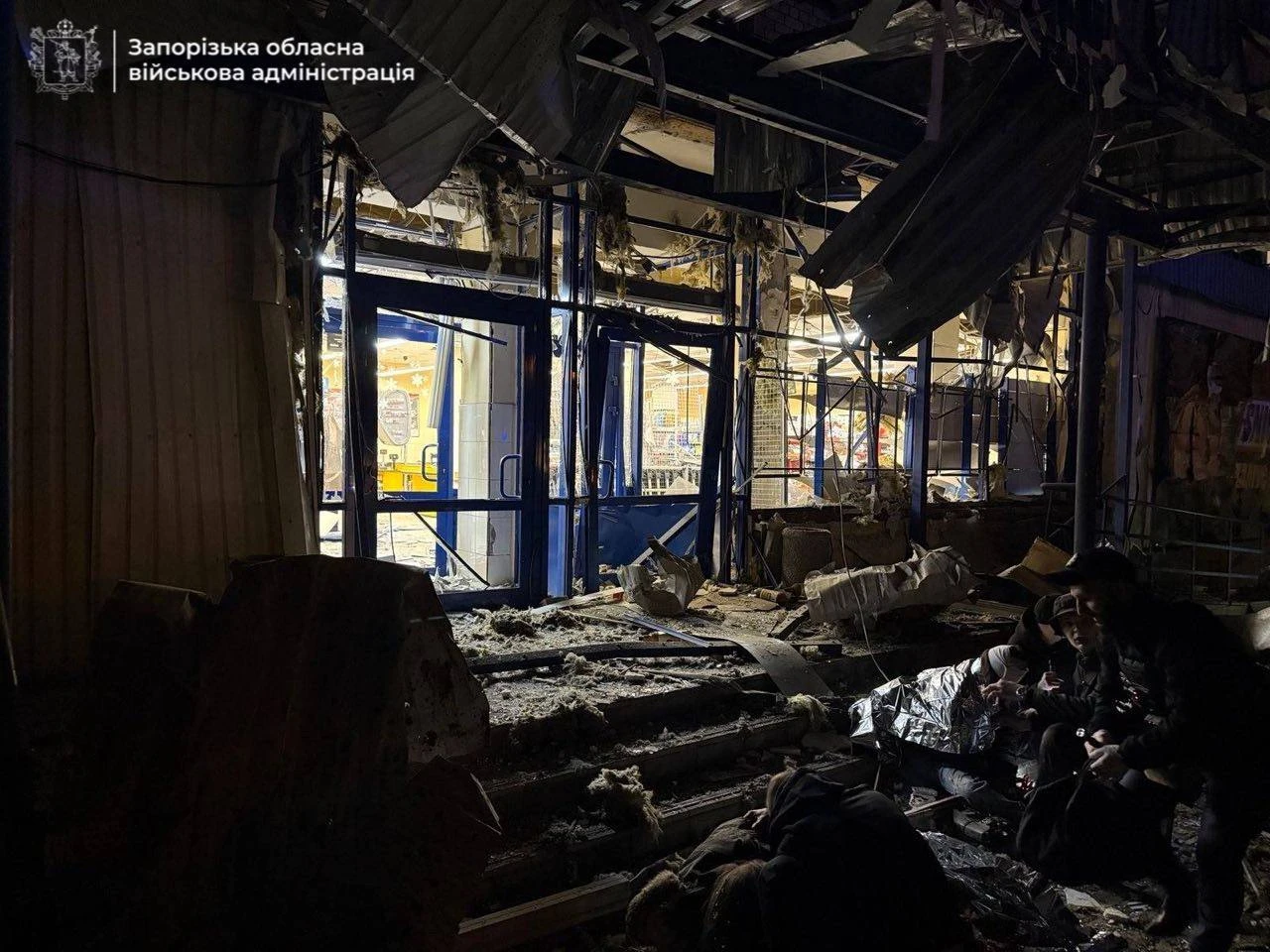 destruction in Zaporizhzhia, photo by OVA