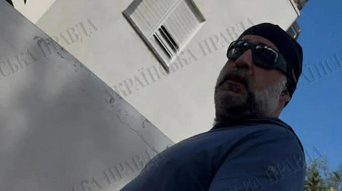 Timur Mindich during a walk in the city of Herzliya on 12/21/25