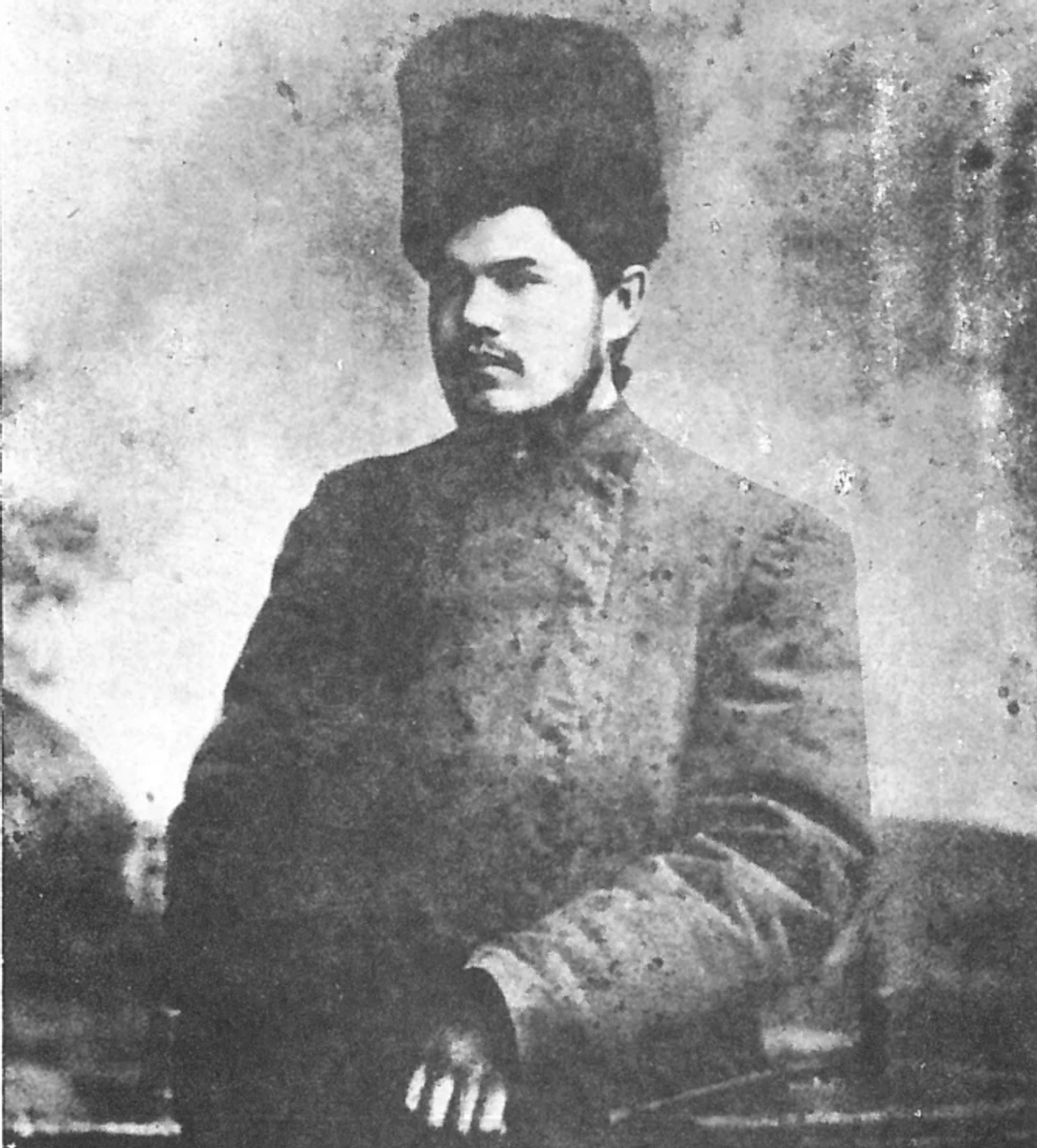 На фото: Никита Шаповал в 1902–1904 годах. Из автобиографии Шаповала, оцифровано diasporiana.org.ua