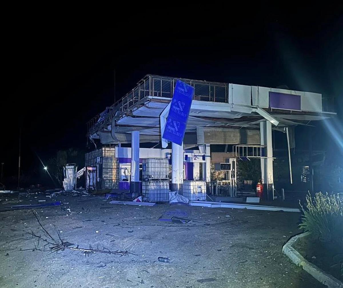 The aftermath of the attack