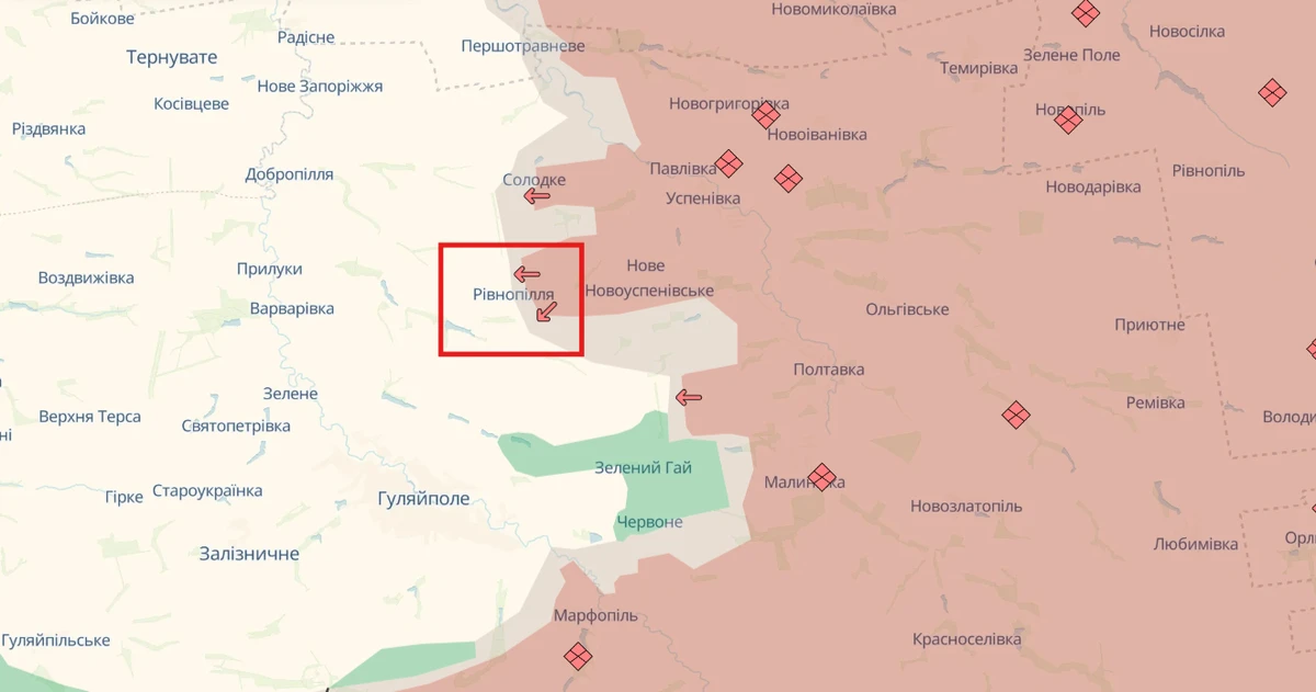 карта DeepState