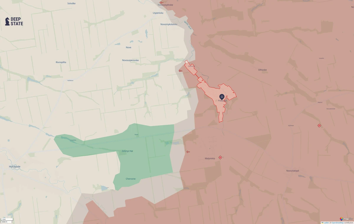 The village of Poltavka.