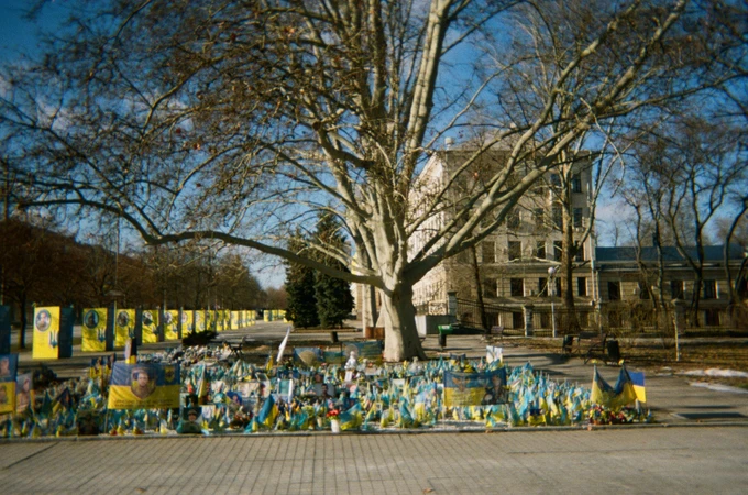 Мемориал погибшим в Запорожье