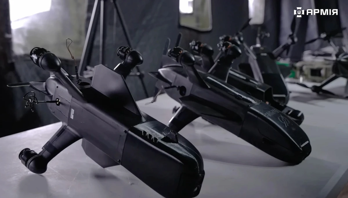 Ukrainian Litavr interceptor drones