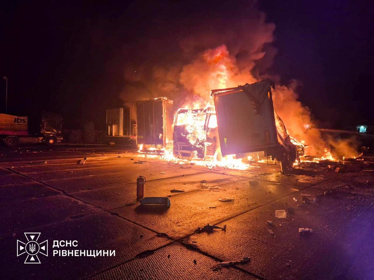 Внаслідок атаки на Рівненщині загинув чоловік / Фото ДСНС