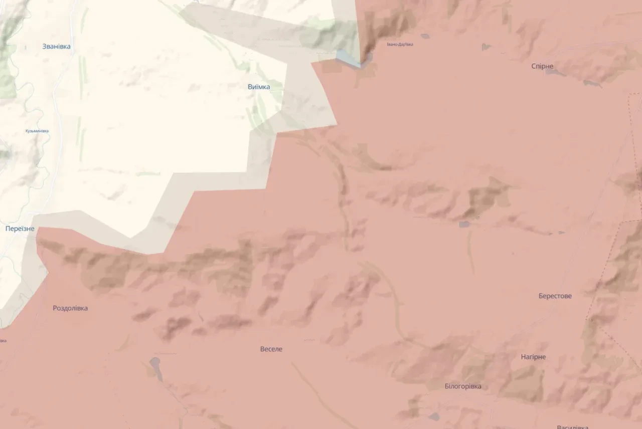 Vyiimka on the map.