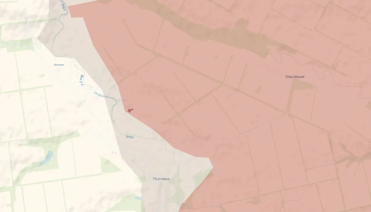 Poltavka on the map.