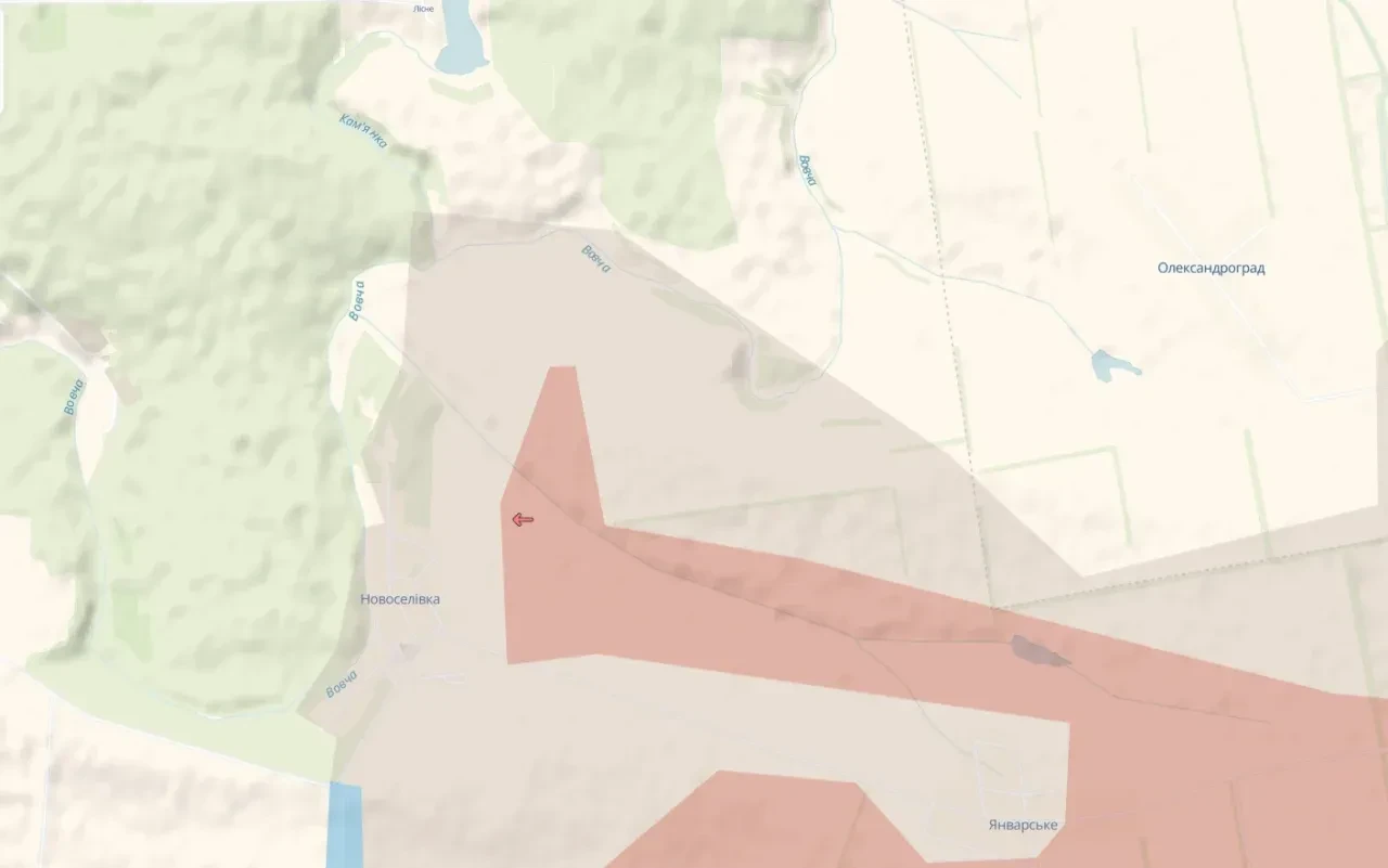 Novoselivka on the map.