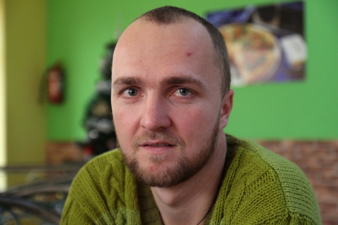 Дмитрий Бондарев, председатель Независимого профсоюза горняков Украины (НПГУ) на 