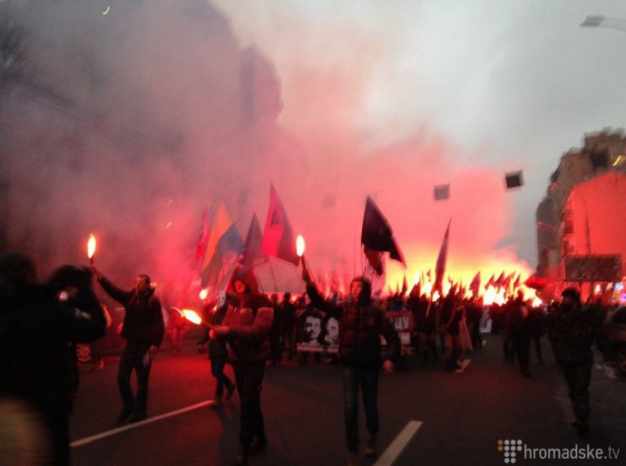 Акция в поддержку Андрея Медведько и Дениса Полищука