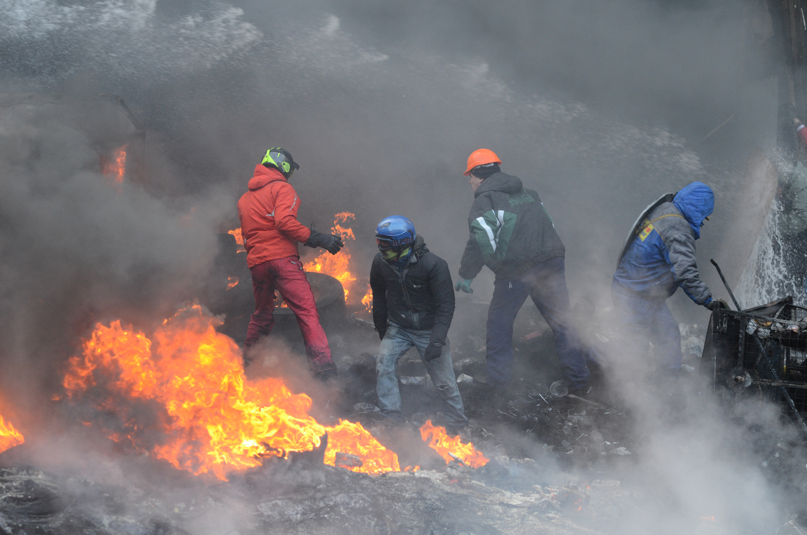 protesty na hrushevskoho