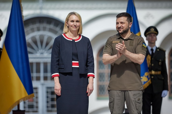 Зеленський з послом США Бріджит Брінк 2 червня