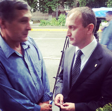 Свободівець Юрій Сиротюк. Всі фото з Facebook Андрія Баштового