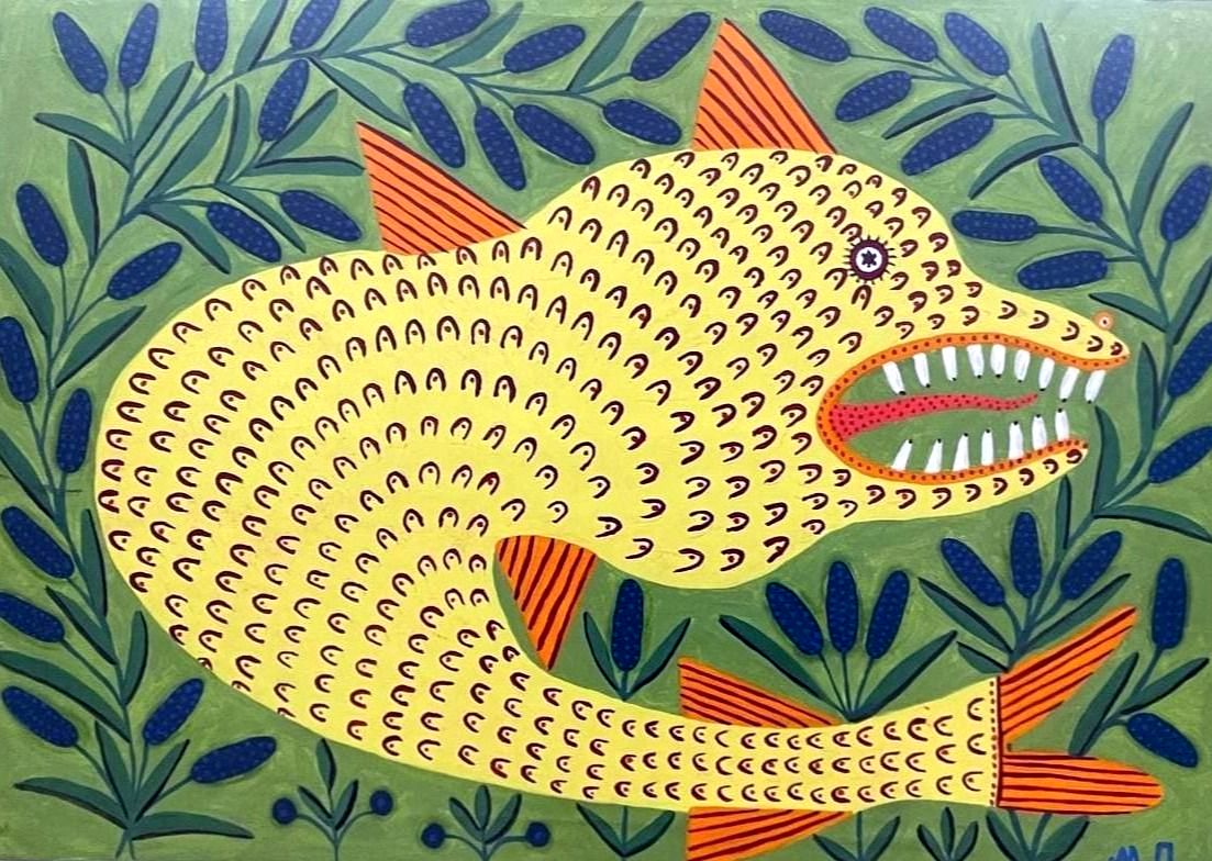 За допомогою кольорів, трохи змінених форм та незвичних елементів Примаченко могла зробити зі звичних образів щось нове