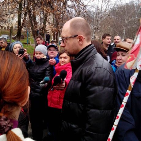 Яценюк теж приїхав до екс-прем`єра