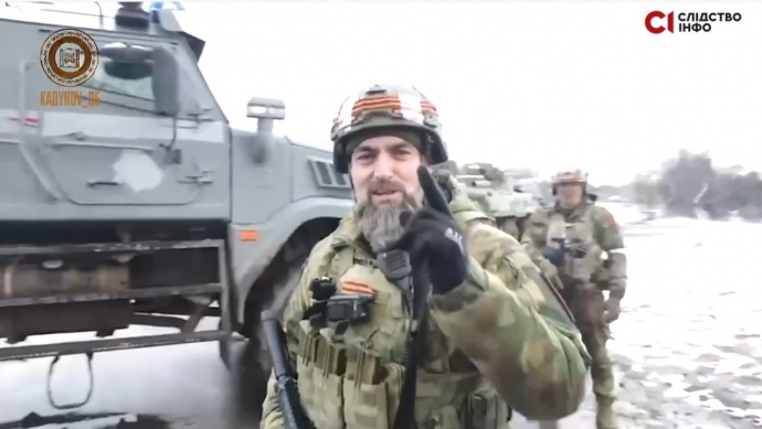 Начальник управління Росгвардії у Чеченській Республіці Шаріп Делімханов в Україні