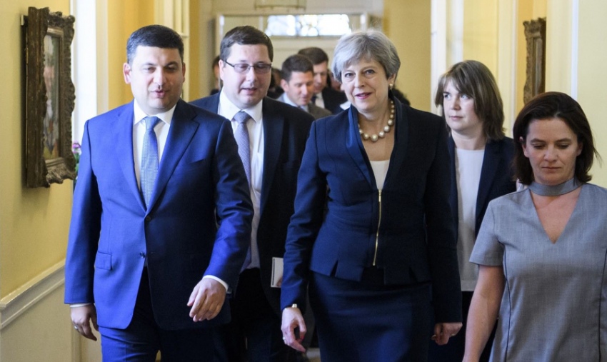 Зустріч з прем’єром Великої Британії Терезою Мей