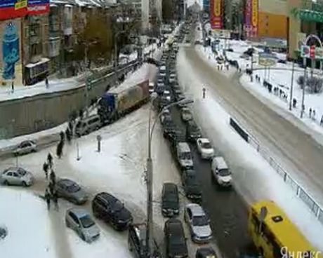 Затори у Києві, 26 березня, фото з Ліга.net