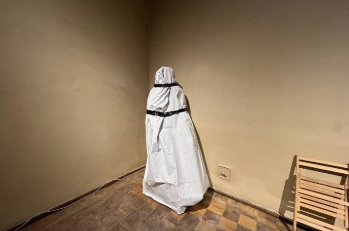 Museum collection in protective film