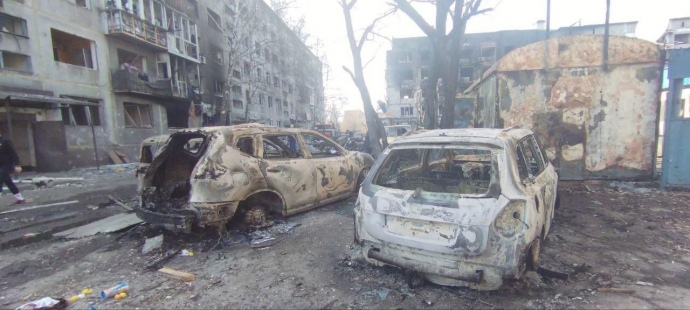 наслідки удару по Добропіллю, фото: Вадим Філашкін/Telegram