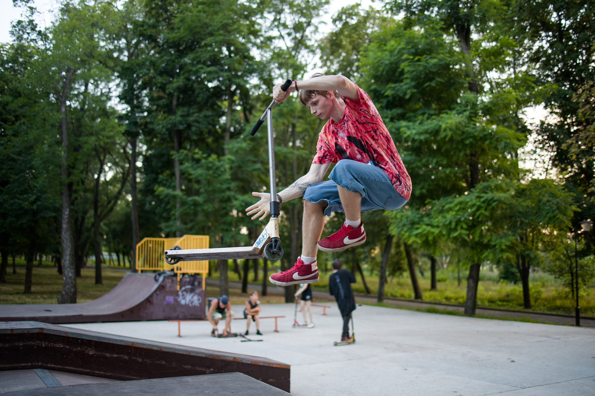 Краматорськ сьогодні – колишній парк Пушкіна, а нині Family park