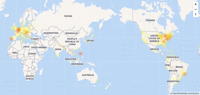 Збій в Facebook