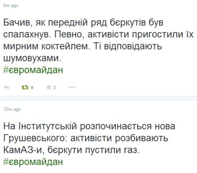 Твиттер Тема