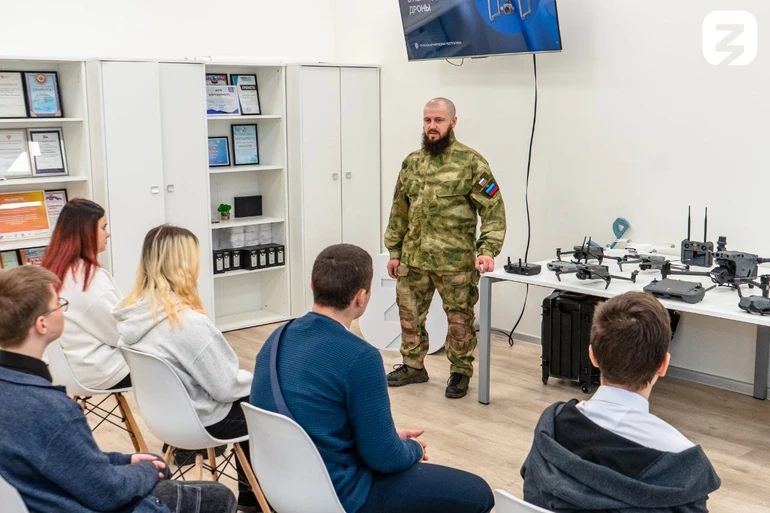 A UAV training session  