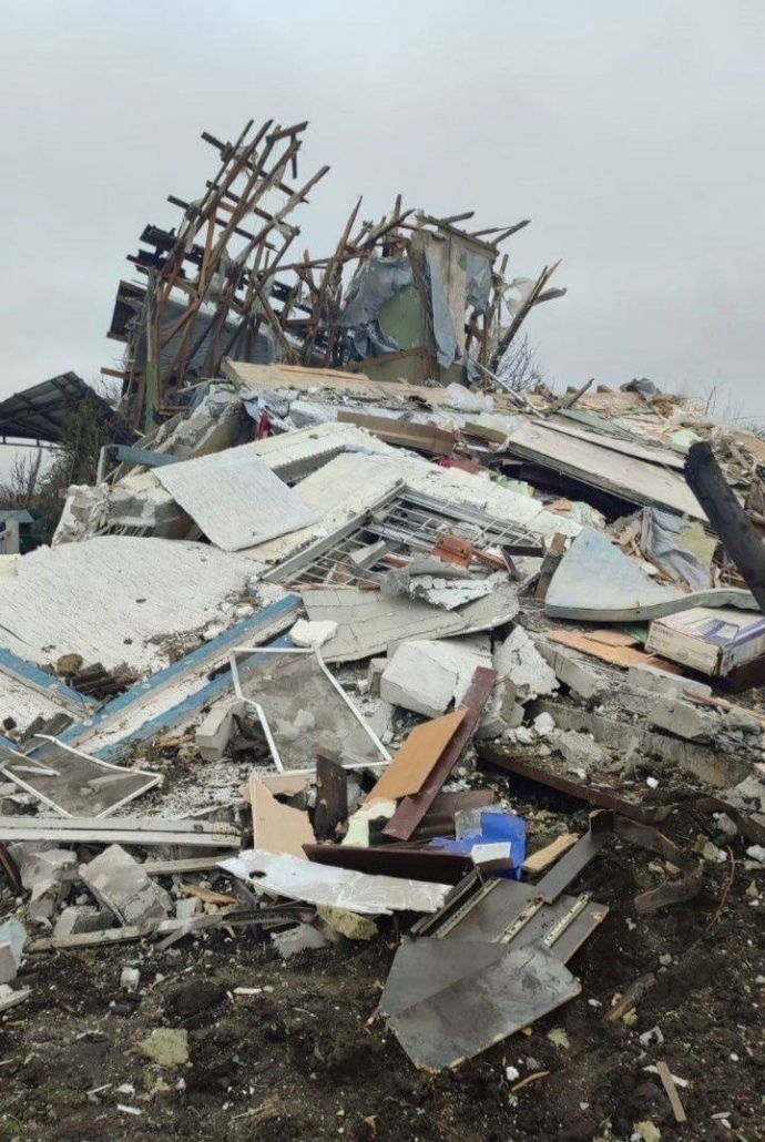 разрушения в Днепровском районе, фото ОВА