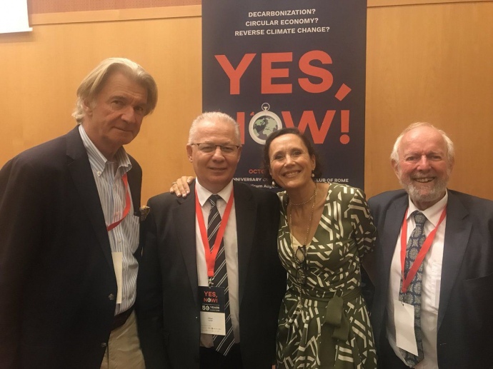 Андерс Вейкман, Виктор Вовк, Сандрин Диксон-Деклев, Эрнст фон Вайцзеккер