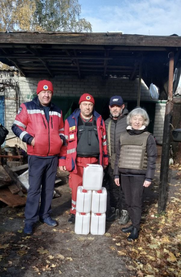 Після деокупації частини Дворічанщини голова громади брала участь у допомозі потерпілим від російської агресії