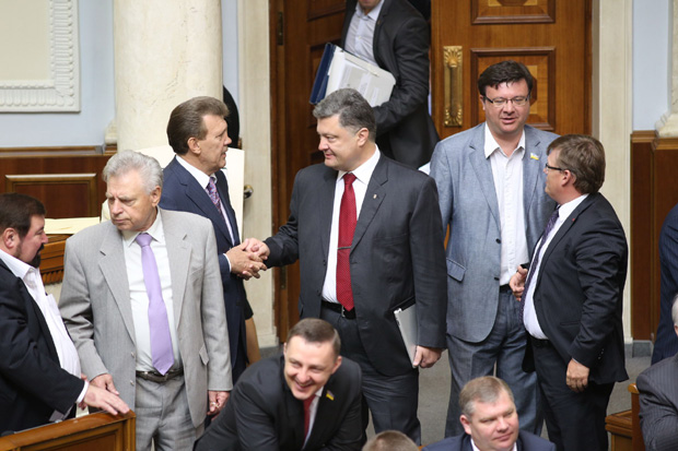 Порошенко также поговорил с властью Порошенко также поговорил с властью