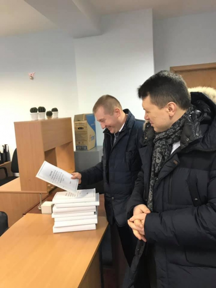 Адвокаты Януковича Виталий Сердюк и Игорь Федоренко