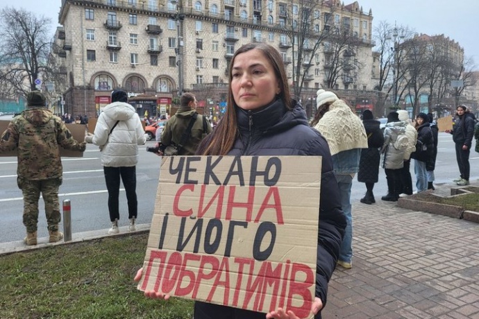 Участница акции 