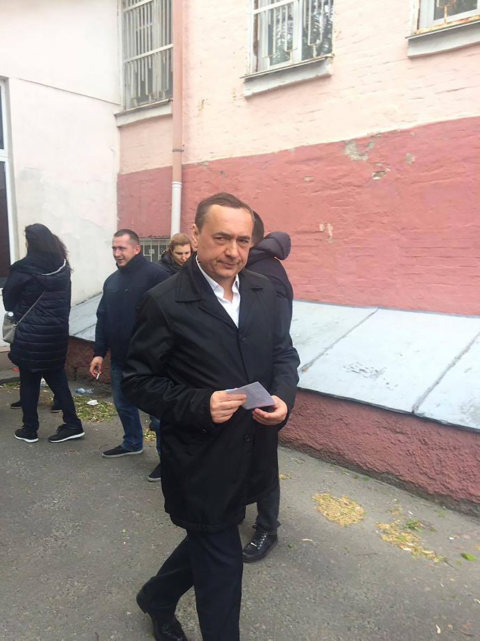 Мартыненко вышел на поруки