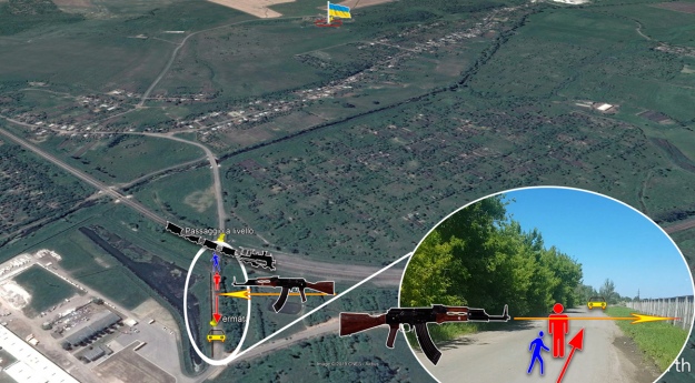 Зображення 7. Напрямок ведення вогню