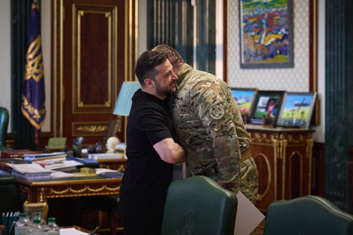 Зеленський і Малюк, фото ОП