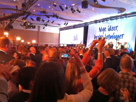 Правая консервативная партия Норвегии по результатам выбором сможет сформировать большинство с партнерами Правая консервативная партия Норвегии по результатам выбором сможет сформировать большинство с партнерами