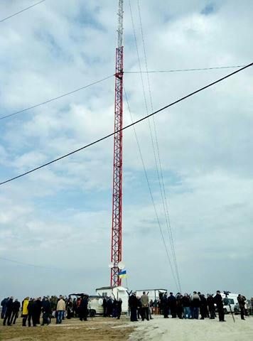 На Чонгаре открыли телевышку