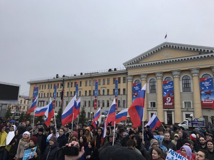 Акция в Омске