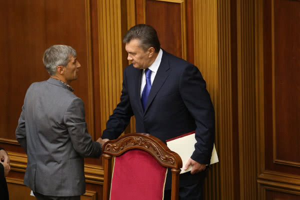 Свободівець Кошулинський і Янукович Свободівець Кошулинський і Янукович