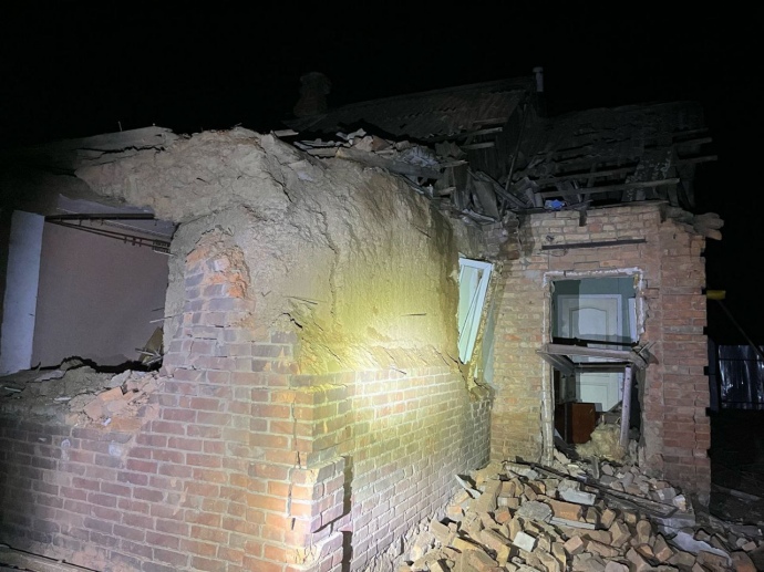 Нікополь знову постраждав від атаки дронів