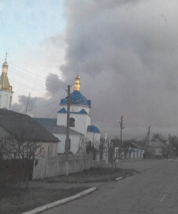 Фото из автобуса для эвакуации