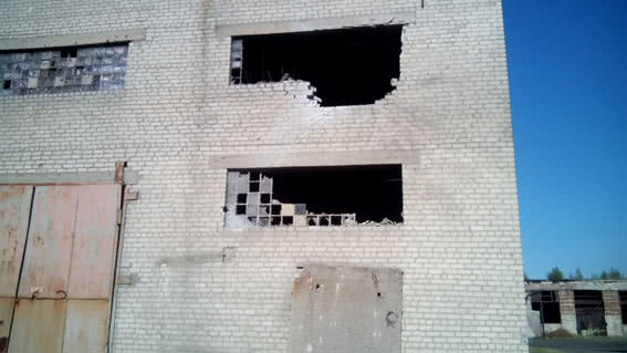 Обстріляний Торецьк