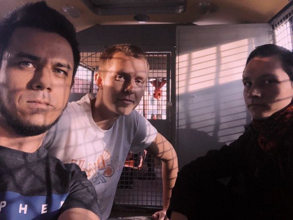 В Москве на акции против политических репрессий задержали трех человек